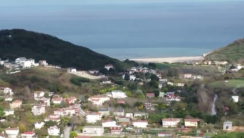 Kabakoz köyü, plajı ve Karadeniz