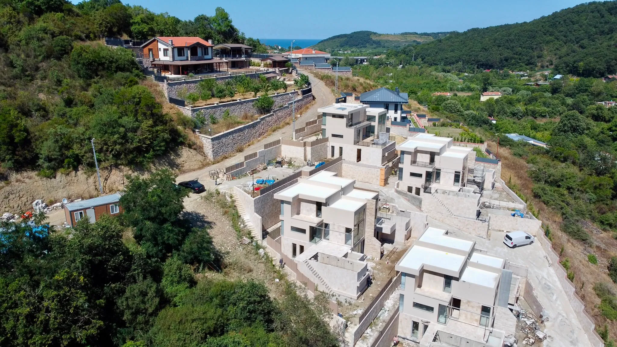 Proje, Kabakoz vadisi ve ufukta Karadeniz; Temmuz 2026